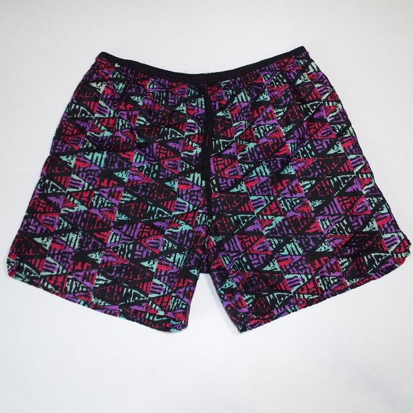 Umbro Men's Multicolor Geometric Athletic Shorts - Picture 1 of 6